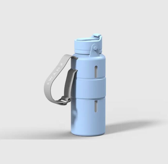 100% Leak-proof Silicone-coated Ceramic Bottle | SWANZ KALEIDO Bottle Singapore
