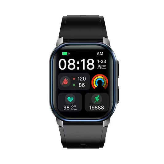 LUROGEF VP20 醫用級氣泵加壓藍牙智能手錶|黑 / 藍 / 白 三色|氣囊式示波法精準量血壓 × 二類醫療器械認證 × 心率血氧睡眠監測|雲端同步 親友遠端關懷