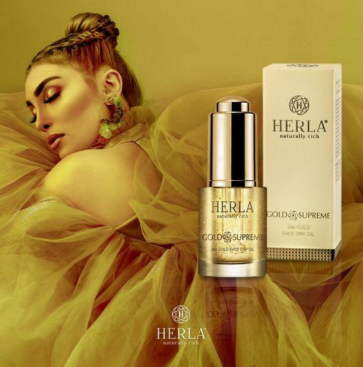 HERLA GOLD SUPREME Gold Body Elixir with 24k Gold 身體護理含24K金顆粒 - 100ml