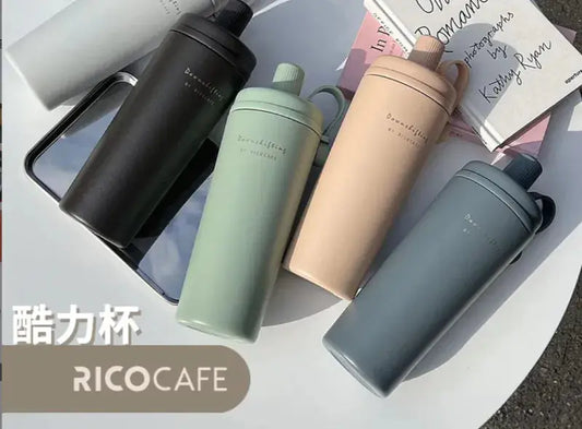 台灣Ricocafe 咖啡陶瓷保溫杯暖壺 陶瓷塗層 COOLID酷力杯 保溫保冰杯 800ml PriseMall