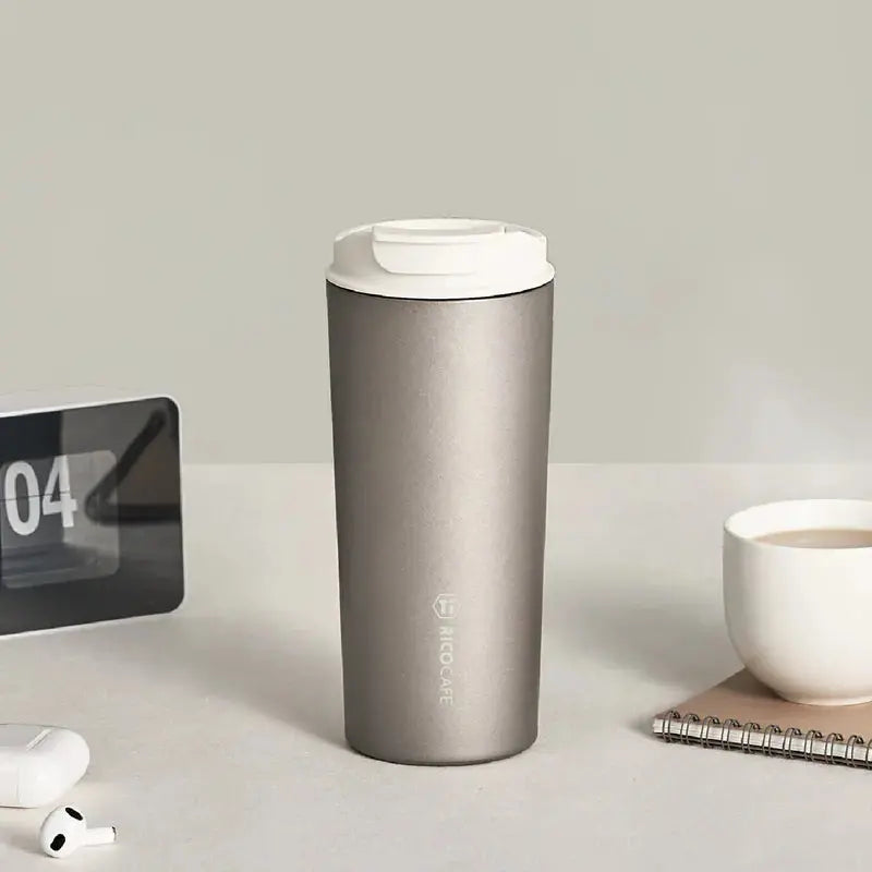 台灣Ricocafe 鈦日日杯 600ml 純鈦保溫杯 PriseMall