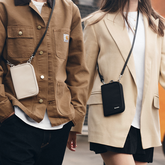 South Korean Branden Safe Wallet Bag Passport + Card + Cash 3-in-1 Anti-theft Crossbody Bag|RFID Blocking · UHMWPE Cut-resistant Fabric · The Ultimate Lightweight Choice for Travel【Delivered within 14 days of order】