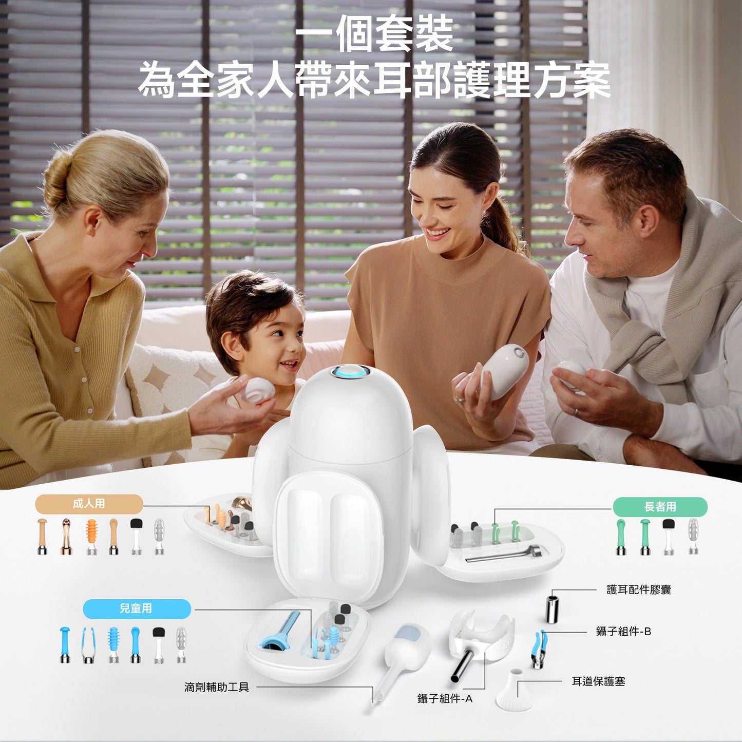 Bebird 家庭式耳道護理套裝│Home 30S