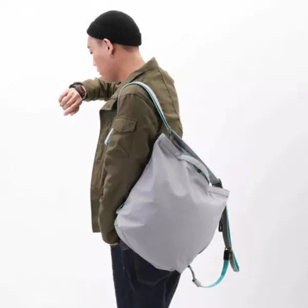 GOURD 葫 緩急變化帆布包 | 黑湖色