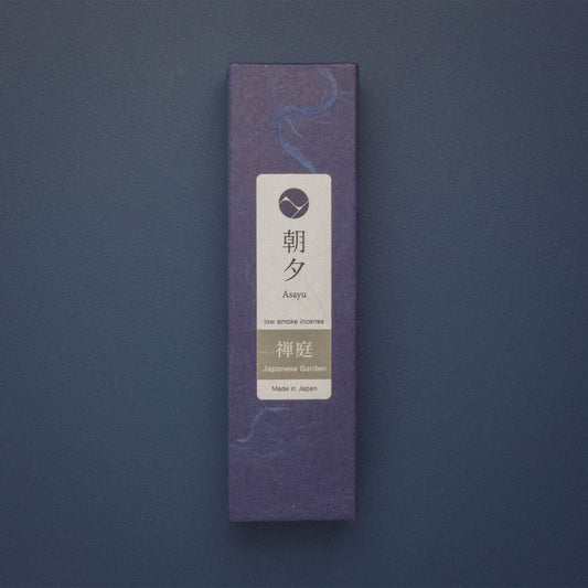 Asayu 日本淡路島禪庭線香|低煙天然・靜心放鬆・日式禪意|Incense Sticks