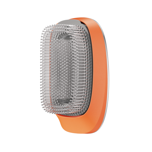 VITA-TO-GO 光療養髮梳|650nm 低能量雷射 + 460nm 藍光 + 660nm 紅光 + EMS + 2,000 萬負離子 · 四模式便攜頭皮護理