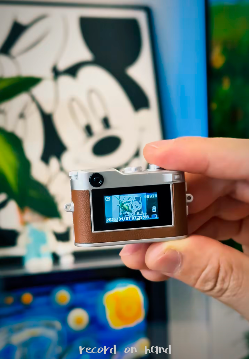 CCD迷你微型相機仔|迷你復古相機 | CCD 拇指相機 | OOTD搭配 | 旅行隨身帶 | 可做掛飾 | 新奇送禮|Benny店長推薦|香港1年保養