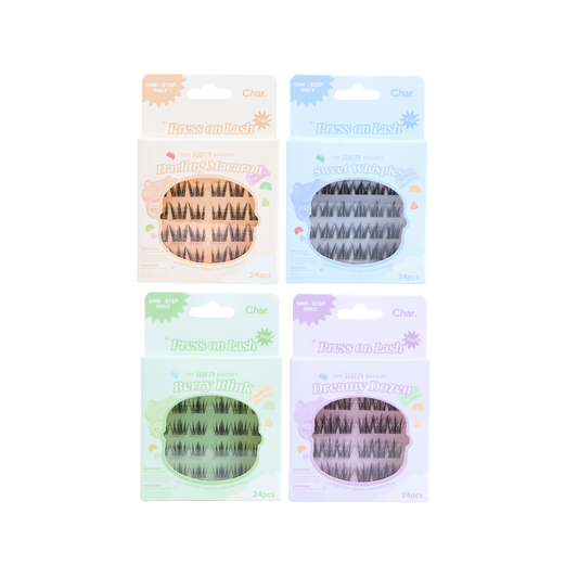 Char Sweet Desserts Collection: Glamorous Playful Eyelashes (Fluffy Bakery Series)
