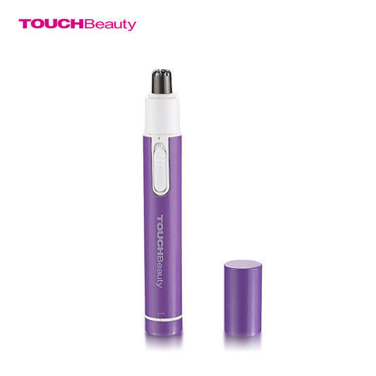Mini Nose Hair Trimmer | Hypoallergenic Stainless Steel Blades for Painless Trimming · Safe Rotary System for Nose and Ear Hair · Open Slot Blade Design for Protection · Compact and Portable for On-the-Go Grooming