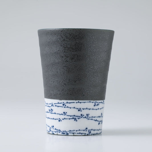 Asayu Japanese Mino Ware Handmade Ceramic Teacup 310ml | Artisan Handcrafted Wabi-Sabi Aesthetics | Three Colors Available