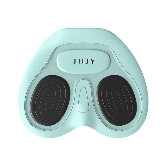 JUJY EMS Dual-Mode Silicone Massage Seat Cushion | Frequency-Modulated Electrical Stimulation, Vibration Relaxation, 35mm Slim Design