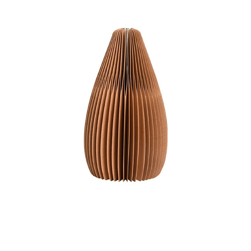 Foldable Organ Vase │ Foldable Organ Kraft Paper Furniture | ihpaper (Set of two)