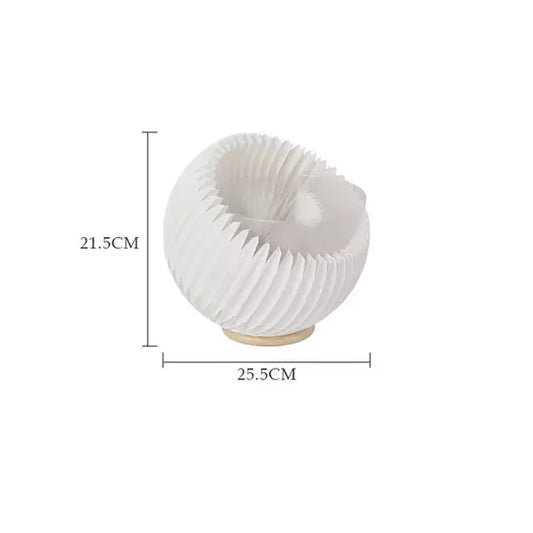 半球微展台 │ 風琴牛皮紙折疊家具 | ihpaper(一套兩件)