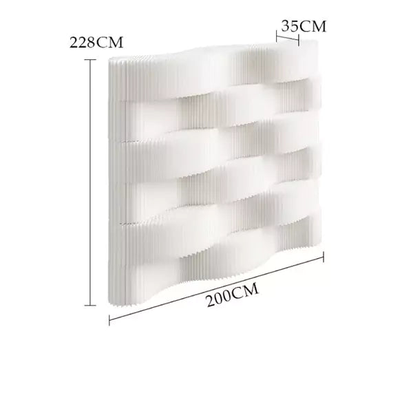 摺疊輕漾紙牆 │ 風琴牛皮紙折疊家具 | ihpaper