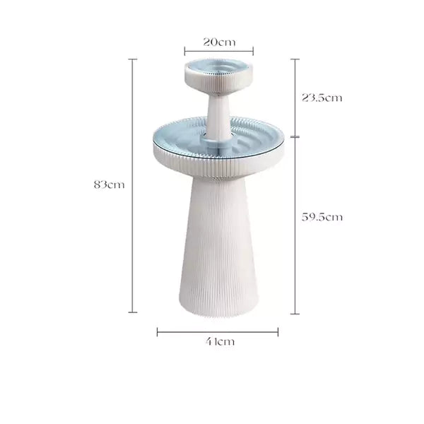 花漾邊几 │ 風琴牛皮紙折疊家具 | ihpaper(一套兩件)