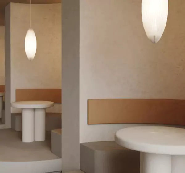 蠶繭燈 │ 風琴牛皮紙折疊家具 | ihpaper(一套三件)