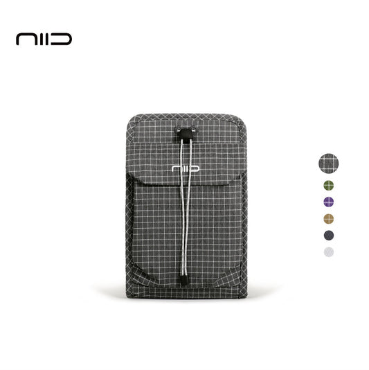 NIID NEO EDC Compact Pouch | Lightweight Crossbody Bag・Storage for Passport, Phone, and Cards