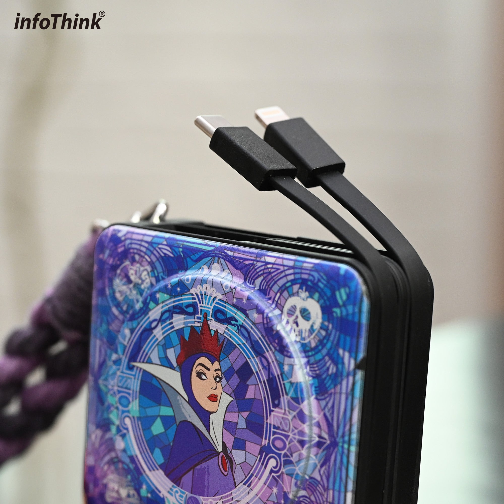 迪士尼+Snoopy愛心款的溫暖充電擁抱 – InfoThink八合一MAX行動電源