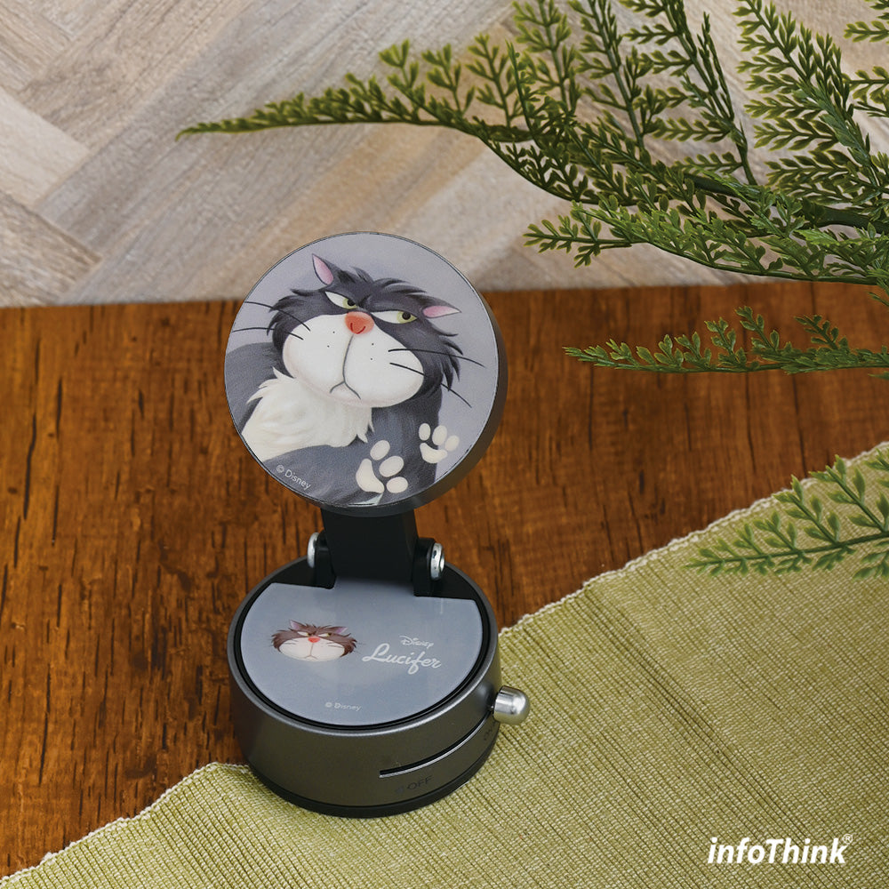 讓迪士尼角色穩穩守護你的手機 –  魯斯佛/小牡蠣/史迪仔/維尼系列360度摺疊磁吸支架