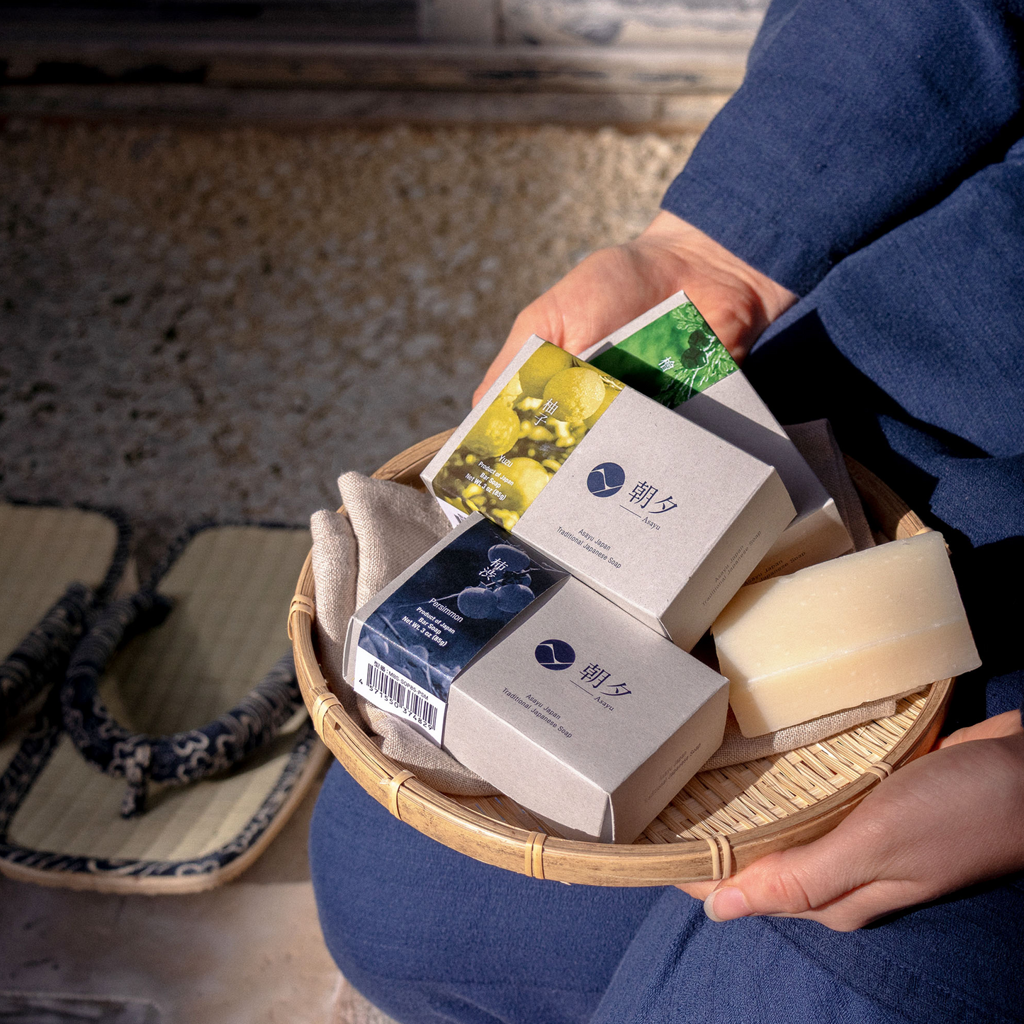日本Asayu Assortment Body Soap - 3 Pack | 天然成分 | 溫和親膚