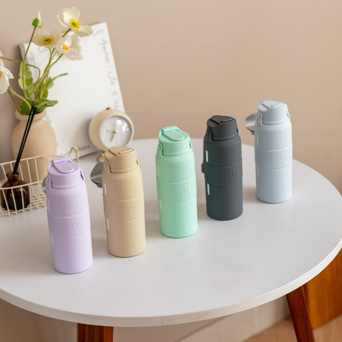 100% Leak-proof Silicone-coated Ceramic Bottle | SWANZ KALEIDO Bottle Singapore