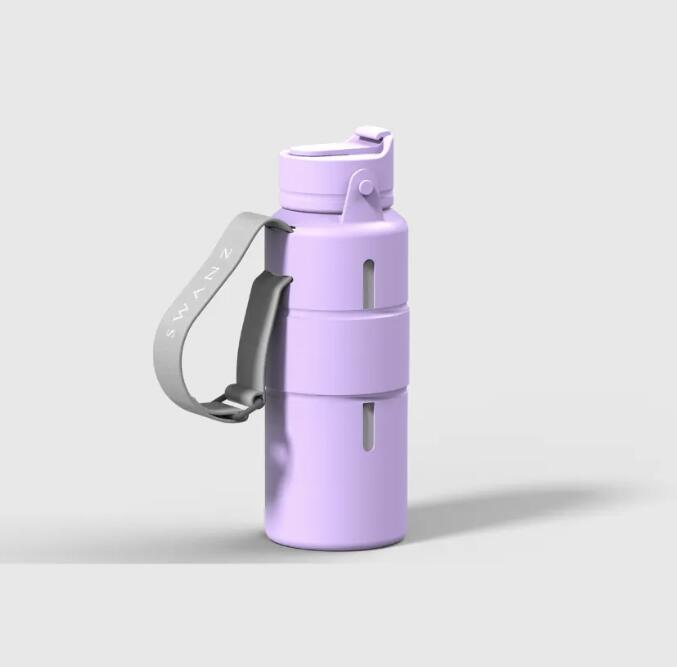100% Leak-proof Silicone-coated Ceramic Bottle | SWANZ KALEIDO Bottle Singapore