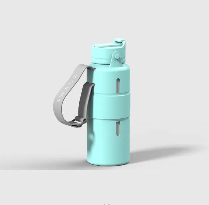 100% Leak-proof Silicone-coated Ceramic Bottle | SWANZ KALEIDO Bottle Singapore