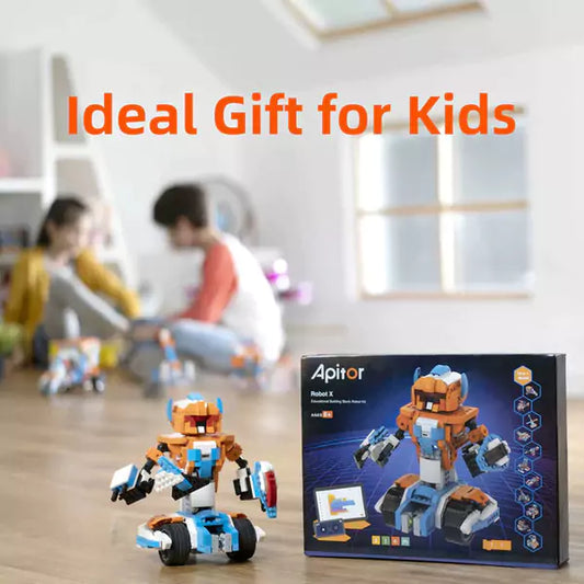 12-in-1 Programmable, Buildable Block Smart Robot | SuperBot Robot Kit APR05