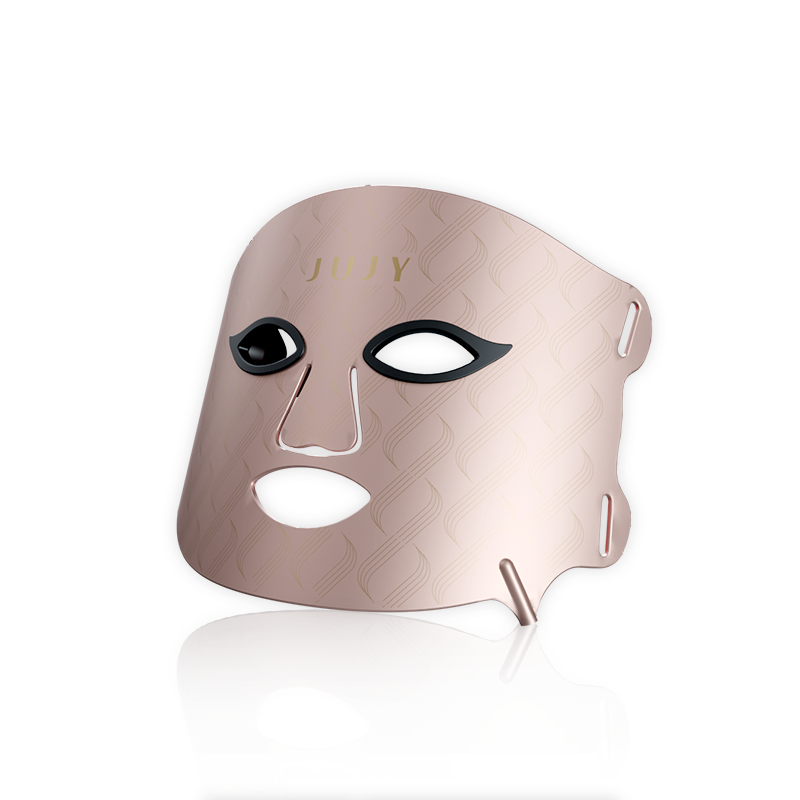 JUJY Skin Rejuvenating Light Therapy Device PRO | Six Light Therapies · Three Modes · Silicone Mask · Platinum Powder