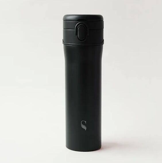 首款2合1瓷器保溫瓶 | 新加坡 SWANZ 芯動彈跳杯 Plus