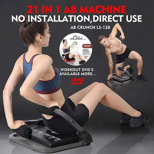 21 Training Functions | Multifunctional Body Shaping Machine | MBB AB Crunch