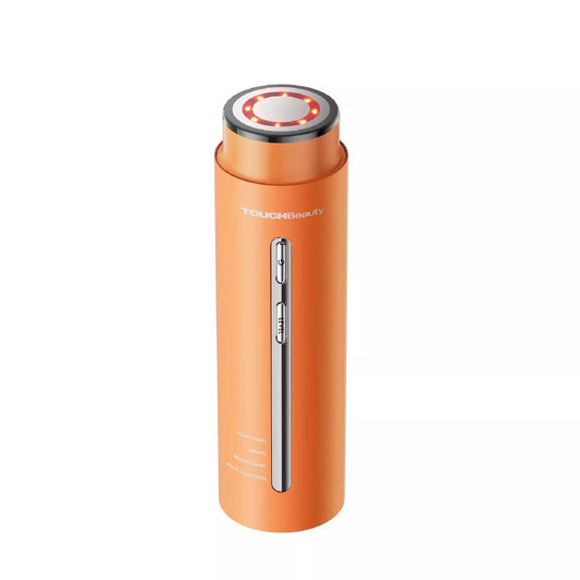 REMs 微電導入美膚儀｜環形 RF 射頻 + 微電流 + 630nm 紅光 + 紅外光 · 四重抗老技術 · 智能移位保護