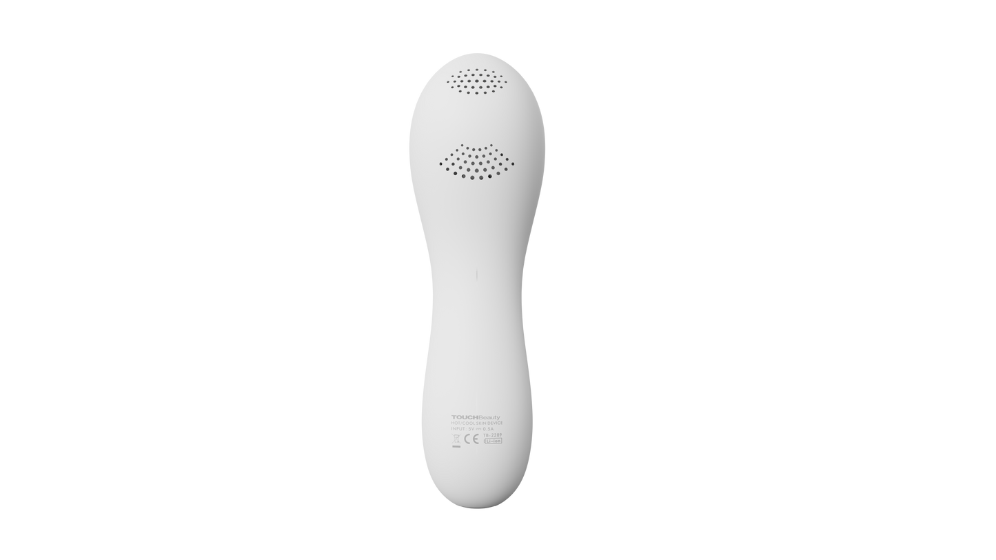 EMS Hot & Cold Skin Rejuvenation Device | Warm heat infusion + Ice cooling & tightening + EMS microcurrent firming · Three modes, all-in-one device · Quick hot and cold switching