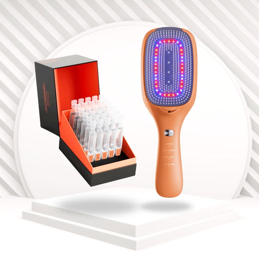 COLLAGEN MOISTURE SCALP SERUM | Patented Type XVII Recombinant Collagen · Anti-Hair Loss and Hair Thickening · Anti-Aging Scalp Regeneration · Leave-In