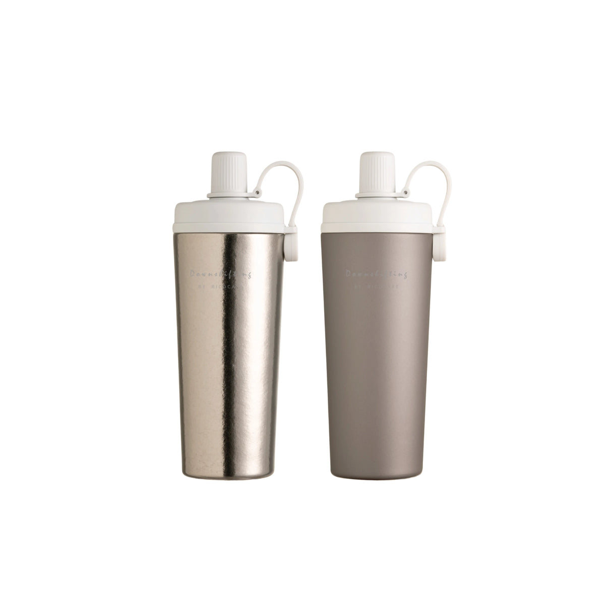 RICOCAFE Ti COOLID 鈦酷力杯 800ml 純鈦保溫吸管杯｜純鈦杯身 × 超輕量 × 不殘味不染色 × 磁吸吸管上蓋 × QQ 提把｜為風味而生的手搖飲隨行環保杯