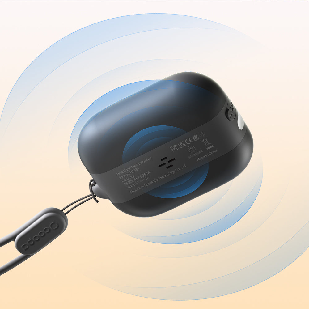 2500mAh便攜式口袋電子暖手器 | OCOOPA HeatCube