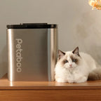 Petaboo - 13L 自動真空儲糧桶 (不鏽鋼版)﻿｜-15KPa真空鎖鮮・304不鏽鋼・60日續航 PriseMall