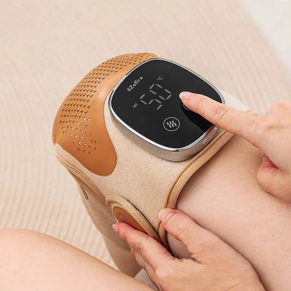 3ZeBra - 好膝力 Pro｜長效鎖溫膝部按摩器﻿｜創新銀離子鎖溫技術 五段溫控 三種震動模式 PriseMall