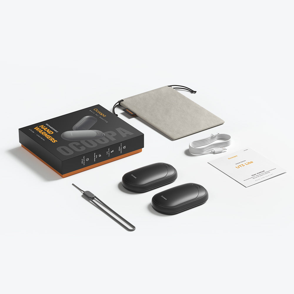 5000mAh磁力分體設計電子暖手器 | OCOOPA UT3 Lite