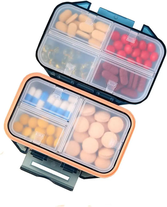 日本透視防潮6格藥盒 - 三餐分裝迷你倉 PriseMall