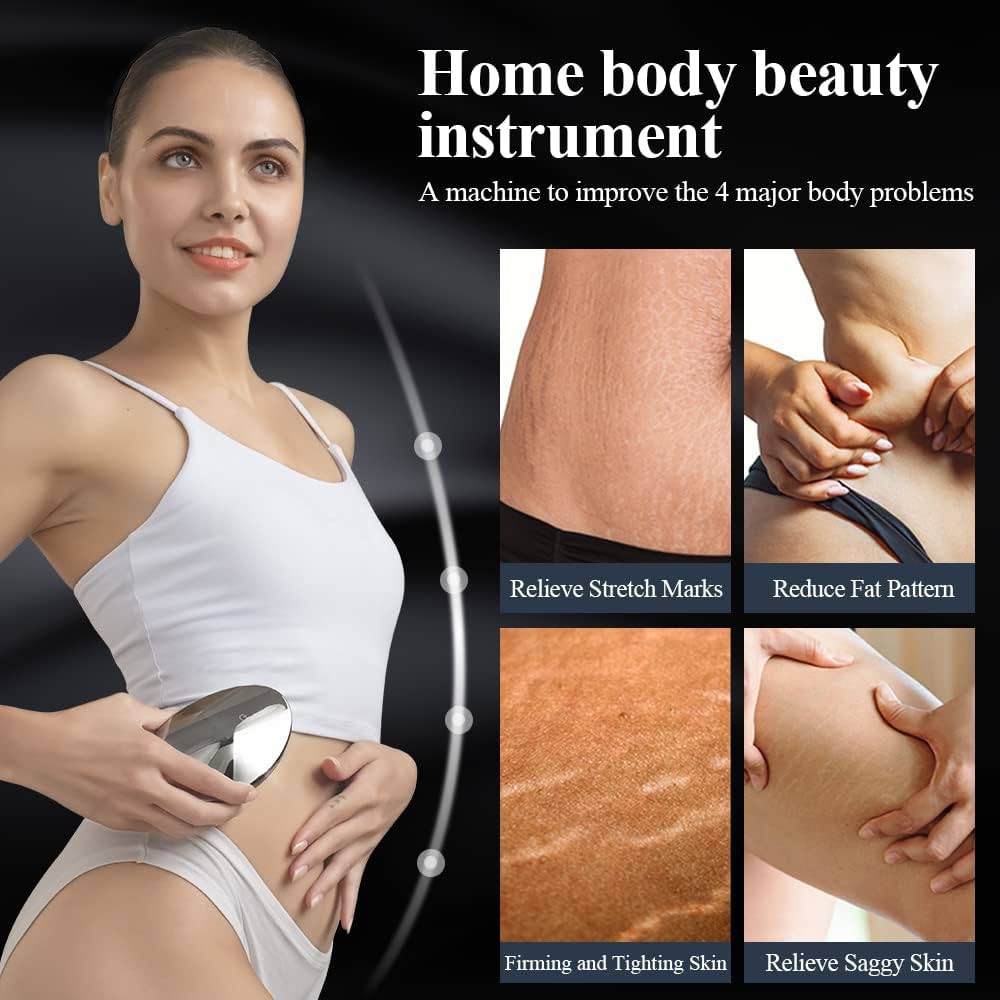 Body Toning & Shaping System | RNR Tech™ RF Radio Frequency + EMS + Red Light + NIR Near Infrared · 16 RF Electrodes · Visible Results in 28 Days · Applicable to Four Body Parts