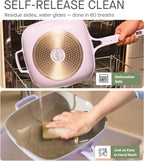 【入廚神器】10.5吋Dusk Petal陶瓷萬用鍋 – 煎炒煮炸，一鍋搞掂！ PriseMall