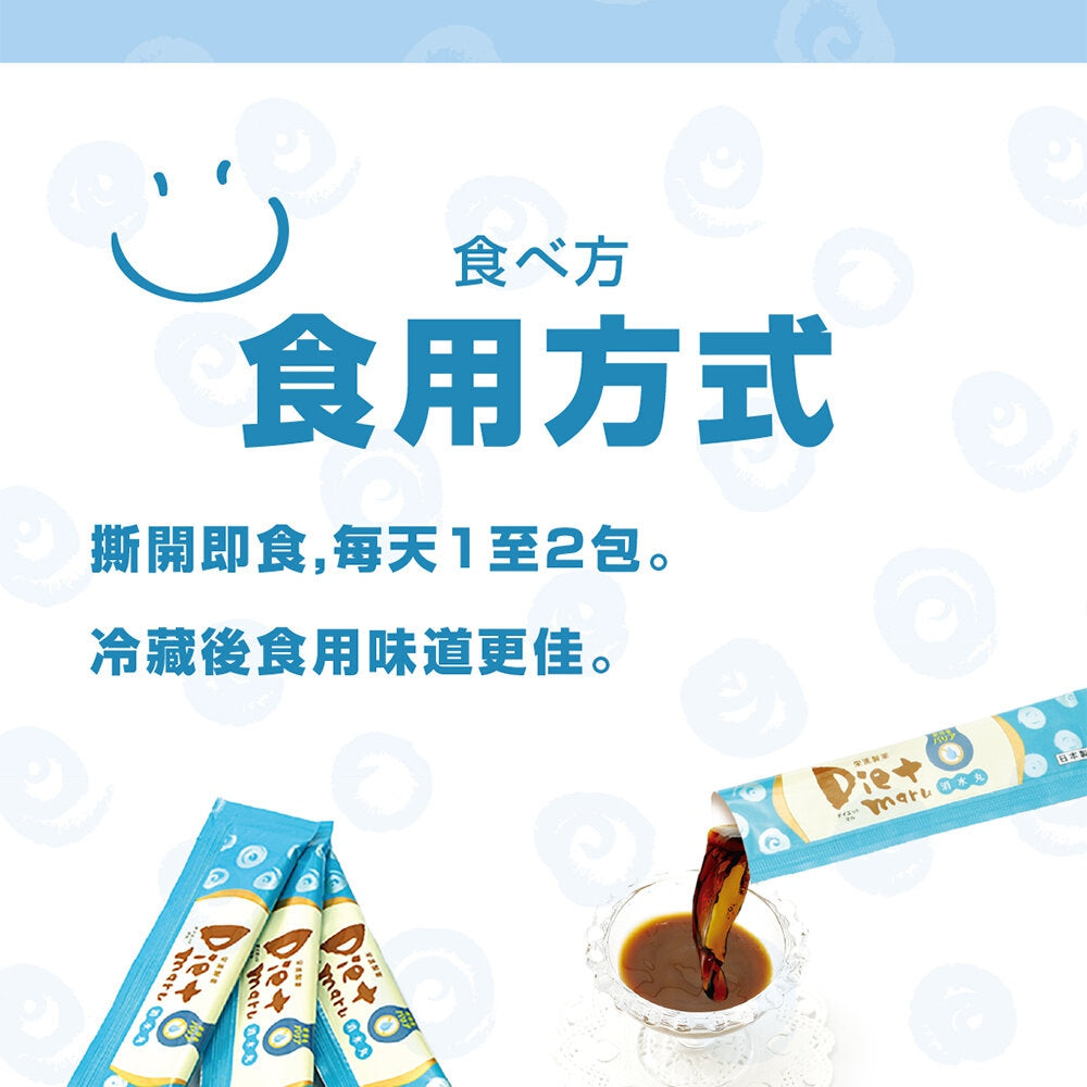 【日本製】消水腫Diet Maru消水啫喱EX加強版 香港總代理 有效期2027