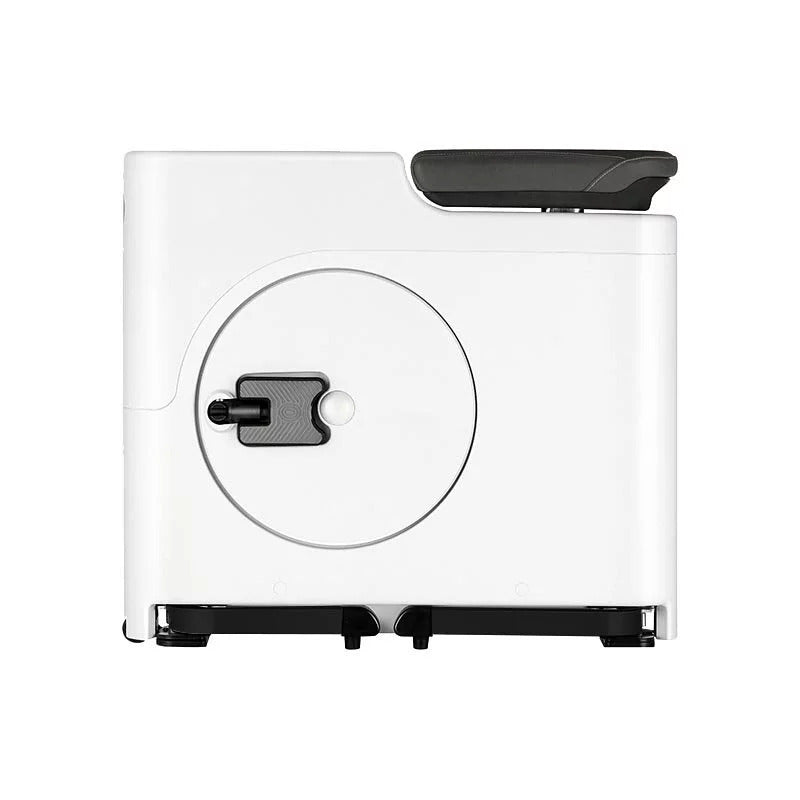 Mini Foldable 8-Level Resistance Fitness Bike | White