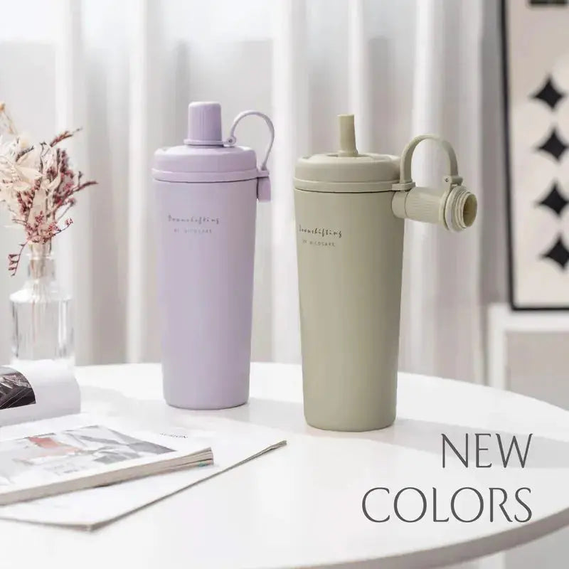 台灣Ricocafe 咖啡陶瓷保溫杯暖壺 陶瓷塗層 COOLID酷力杯 保溫保冰杯 800ml PriseMall