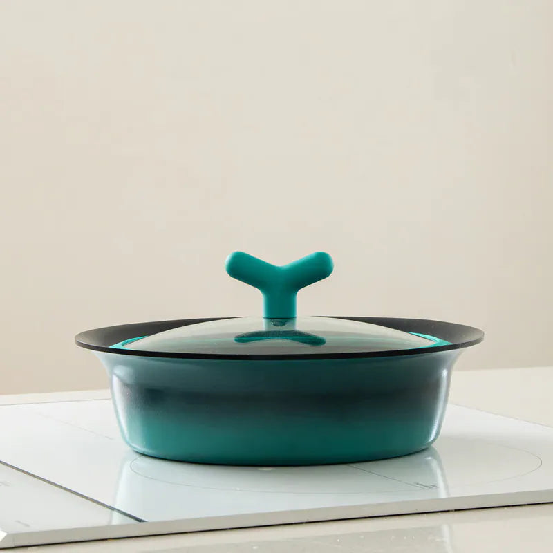Vachen Plasma EOS 陶瓷不黏鍋連鍋蓋｜18／20／24cm・煮食餐盤二合一
