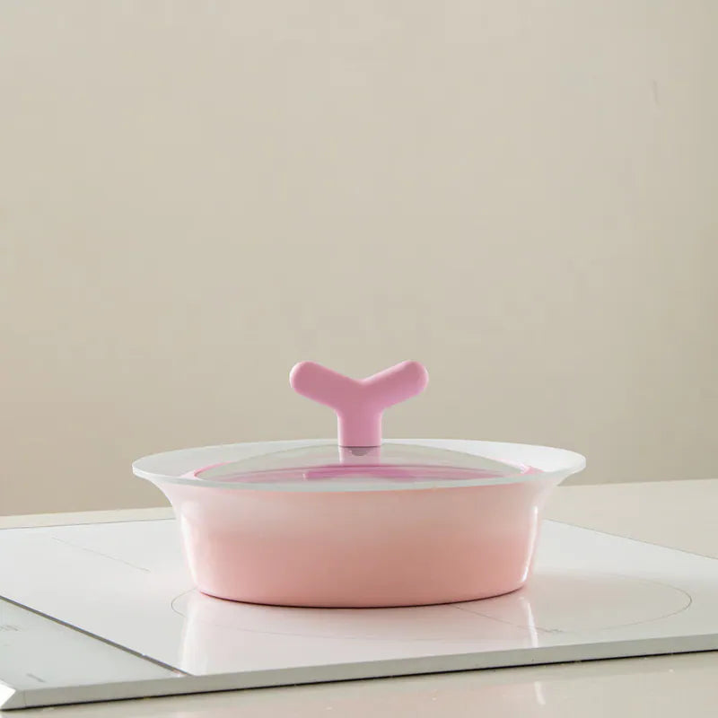 Vachen Plasma EOS 陶瓷不黏鍋連鍋蓋｜18／20／24cm・煮食餐盤二合一