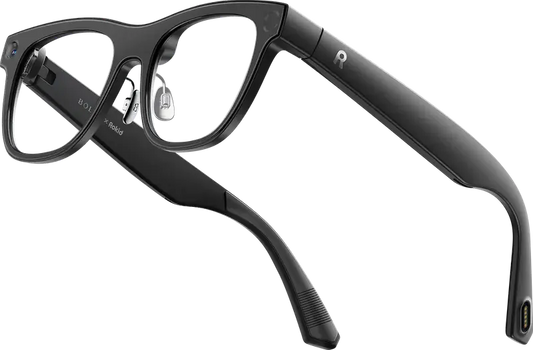Rokid Glasses AI 智能眼鏡﻿｜首副結合 AI/AR 技術，支援廣東話的智能眼鏡﻿｜49g超輕量｜1200萬像素高清攝影｜1,500nits雙目衍射光波顯示 PriseMall