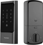 THANKO H2 智能指紋鎖﻿ (包安裝)｜6種開鎖方式｜支持Tuya智能家居｜30分鐘快速安裝 PriseMall