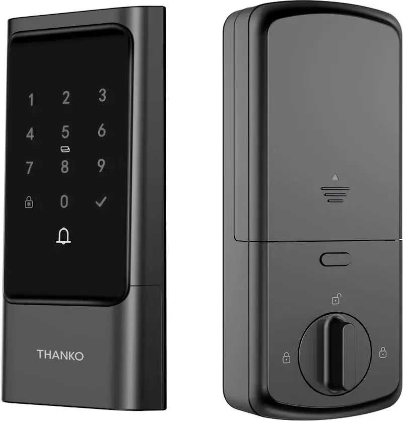 THANKO H2 智能指紋鎖﻿ (包安裝)｜6種開鎖方式｜支持Tuya智能家居｜30分鐘快速安裝 PriseMall